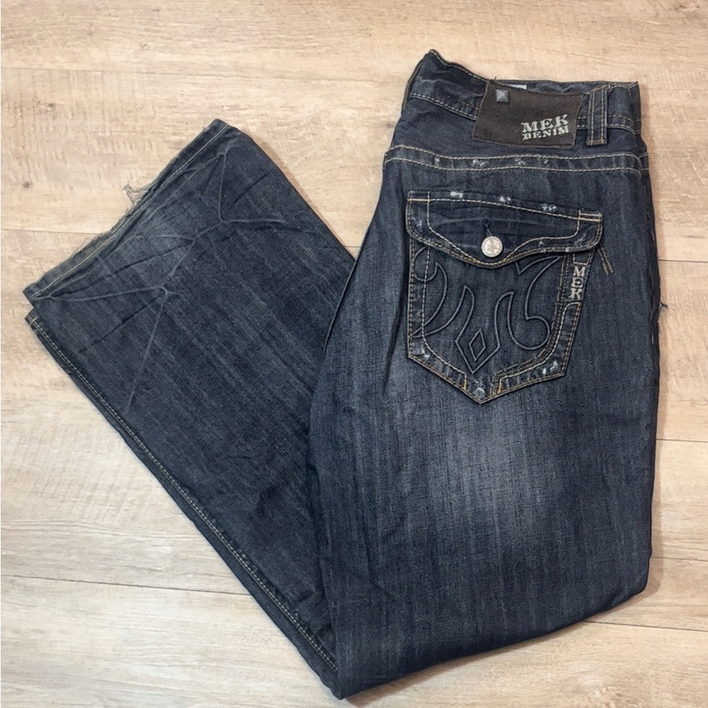 MEK Denim Men’s Kaikoura Bootcut Jeans Size 38
